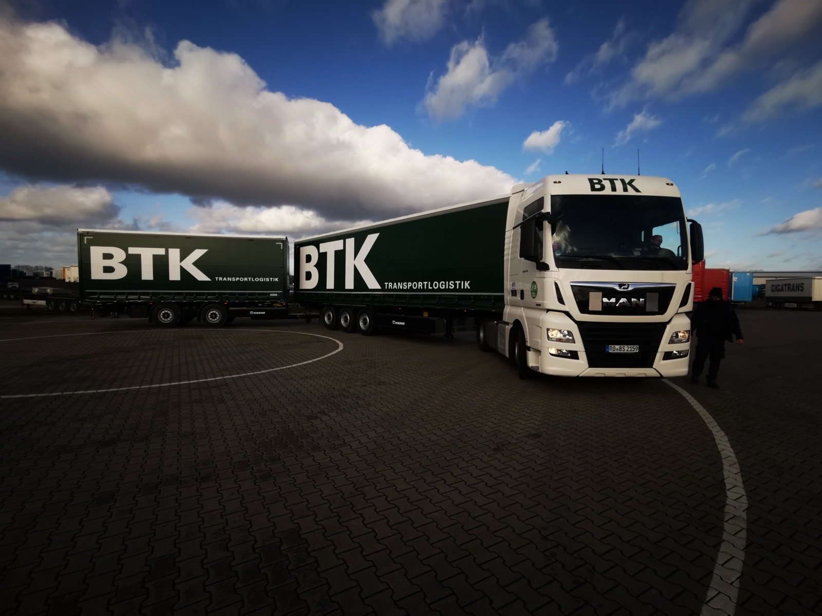 BTK MAN TGX Zugmaschine des Langzugs